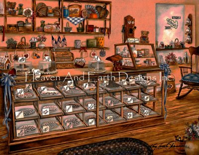 Diamond Painting Canvas - Mini Candy Store - Click Image to Close